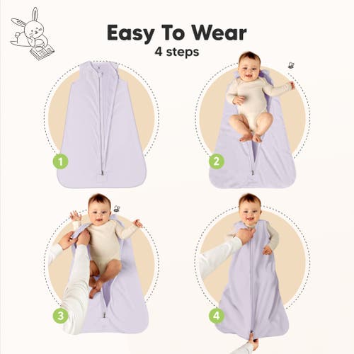 Keababies 2-pack Snooze Sleep Sacks In Lilac