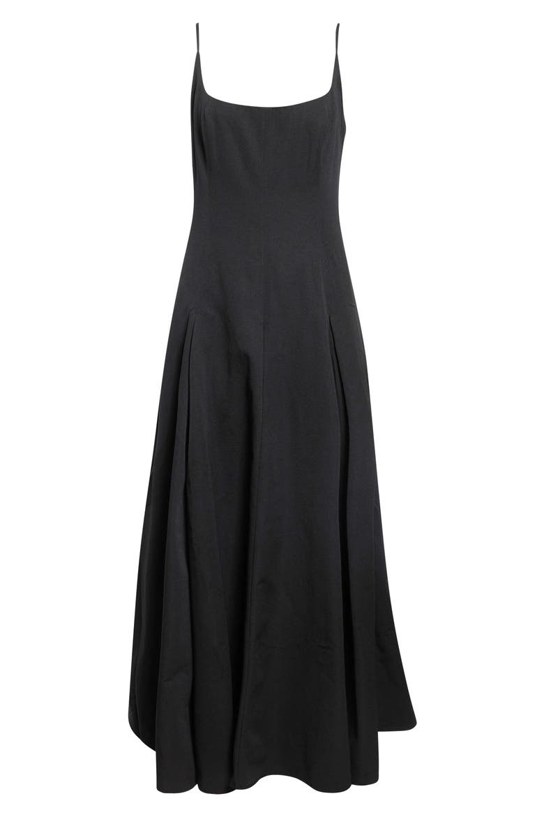 Jill Fit & Flare Dress, Main, color, BLACK