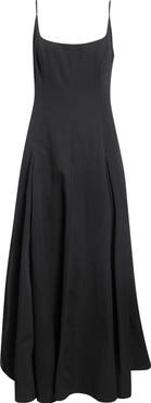 STAUD Jill Fit & Flare Dress