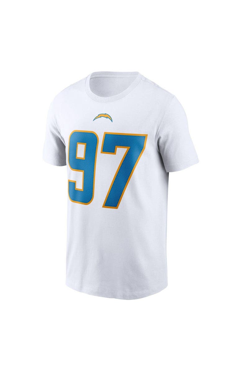Nike Men's Nike Joey Bosa White Los Angeles Chargers Player Name & Number T-Shirt, Alternate, color, 