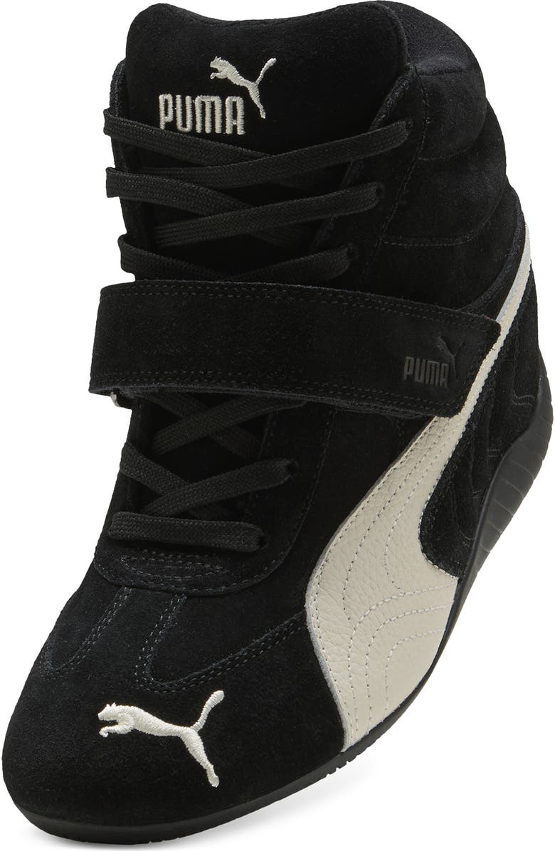 PUMA Speedcat Wedge Sneaker, Alternate, color, Puma Black/ Puma White