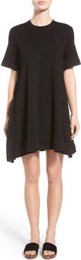 Proenza Schouler Flared Side Tie Jersey Dress