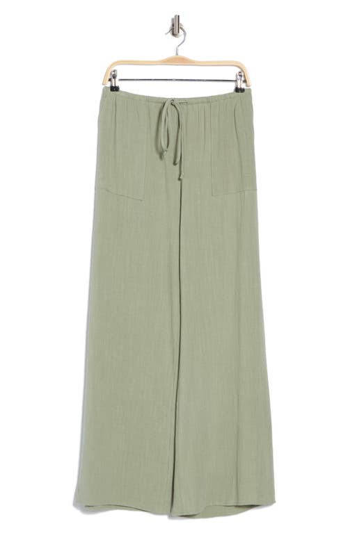 RENEE C RENEE C WIDE LEG DRAWSTRING PANTS 