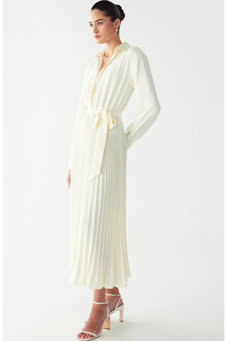 Mckenzi Midi Dress, Alternate, color, Cream