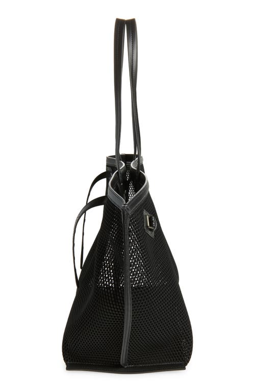 Proenza Schouler Days Caryall Mesh Tote In Black