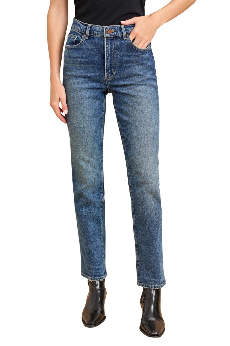 Molly Stretch High-Rise Straight Jean, Main, color, James