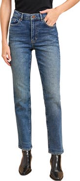 La Ligne Molly Stretch High-Rise Straight Jean