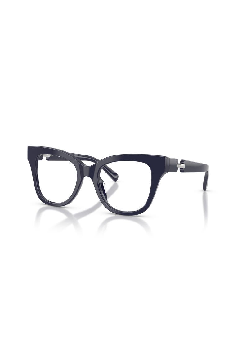 50mm Cat Eye optical glasses, Main, color, Blue