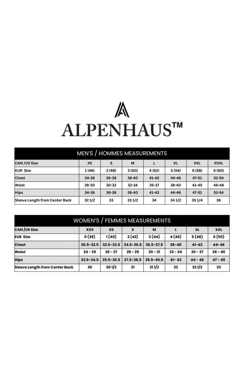 Alpenhaus Sebonack Quilted Denim-Look Bomber Jacket with Fold-Over Ribbed Collar, Alternate, color, 