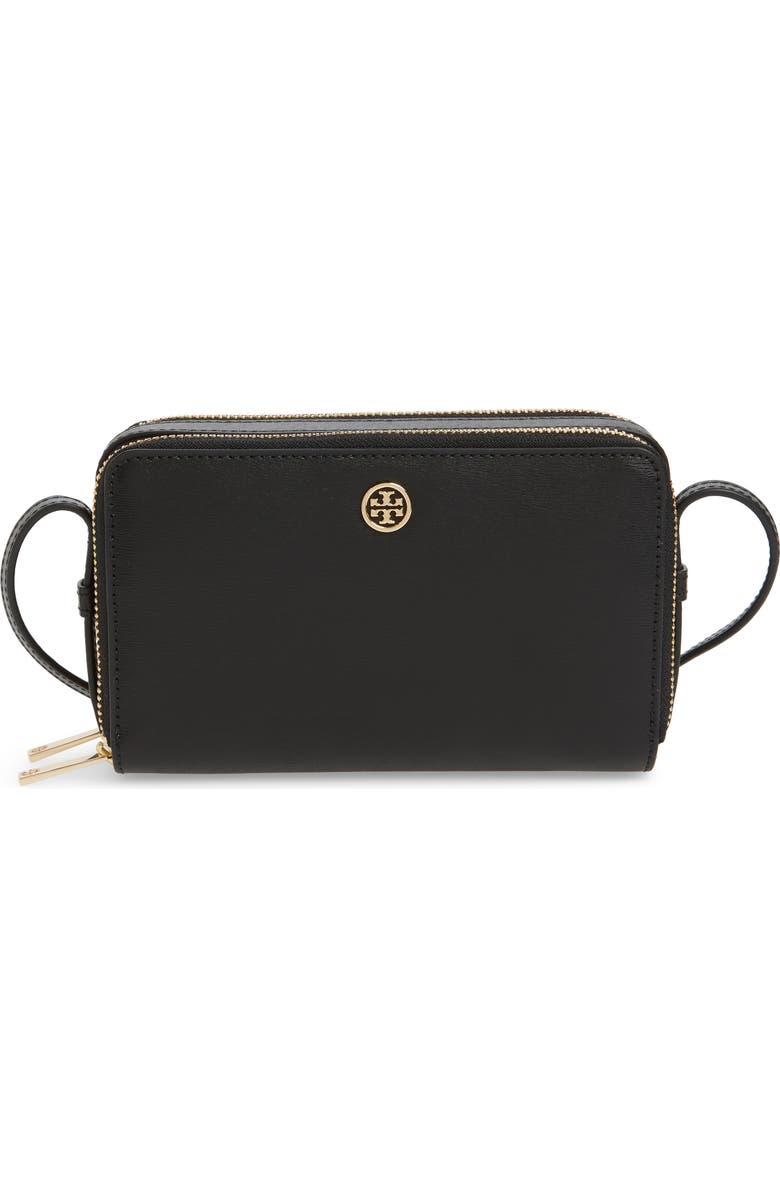 Tory Burch Mini Parker Leather Crossbody Bag, Main, color,