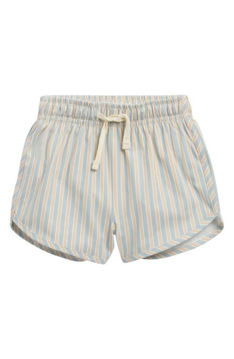 Kids' Blue N Butters Stripe Swim Shorts (Baby & Toddler)