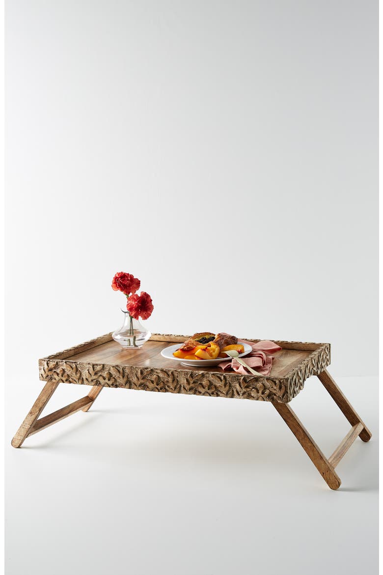 Anthropologie Calipe Breakfast Caddy, Main, color, NATURAL