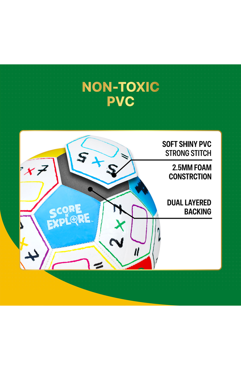 iconsportgroup Division Box Explorer Soccer Ball, Alternate, color, Multiplication Multi