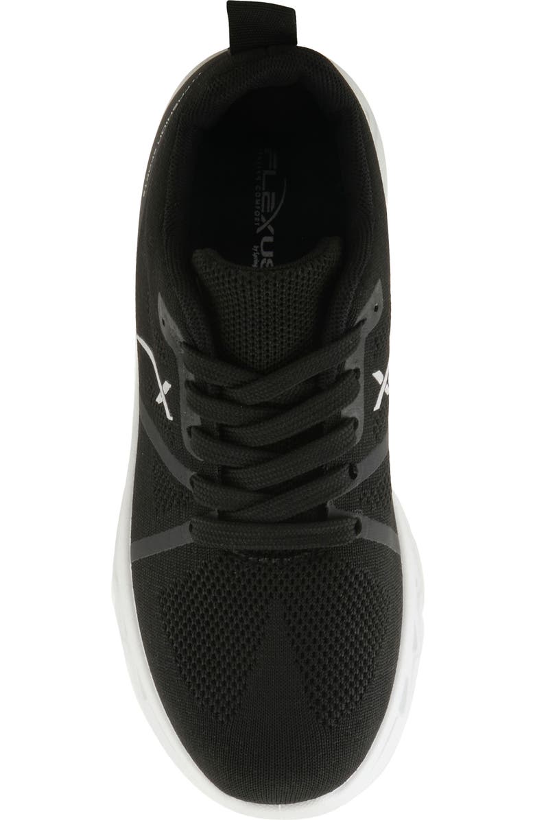 Flexus by Spring Step Rushing Low Top Sneaker, Alternate, color, Black