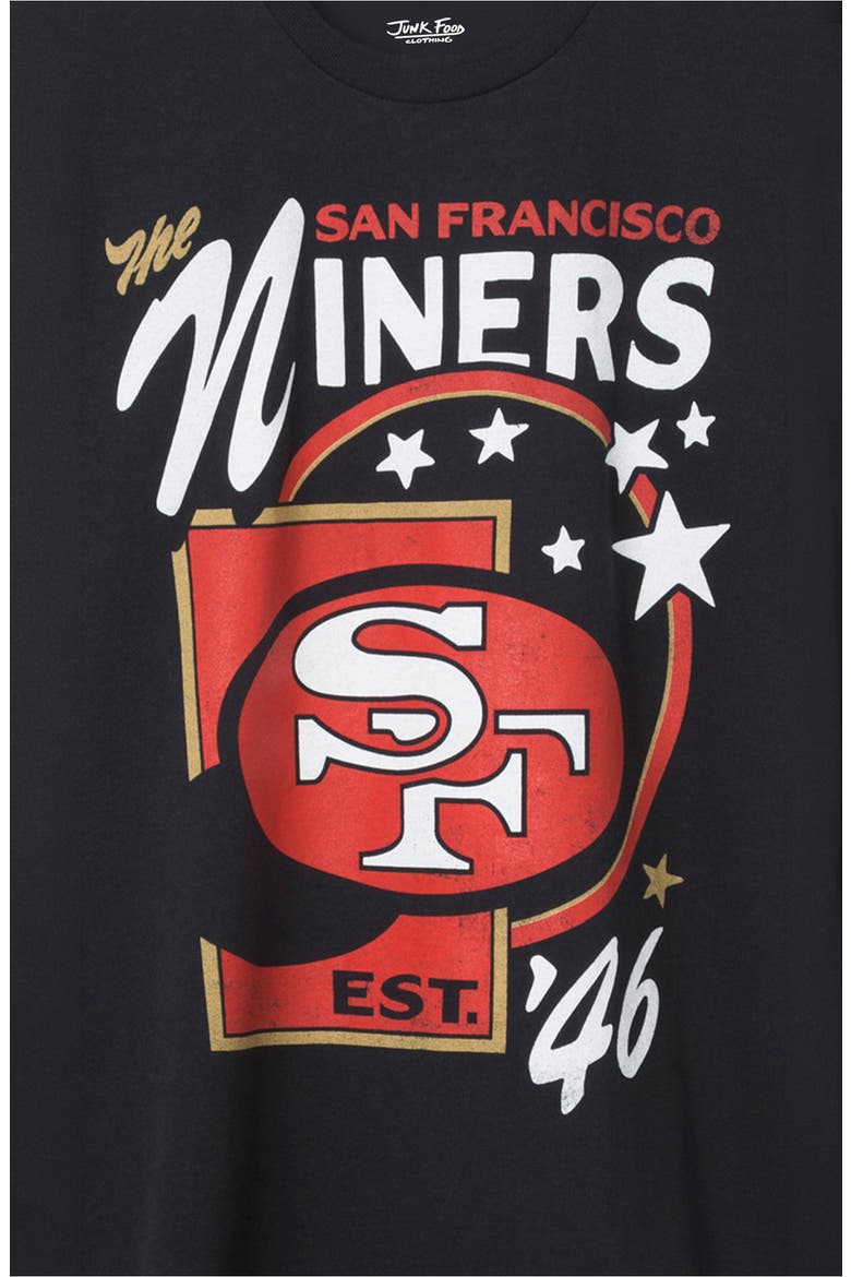 San Francisco 49ers Star Power Cotton Graphic T-Shirt, Alternate, color, BLACK