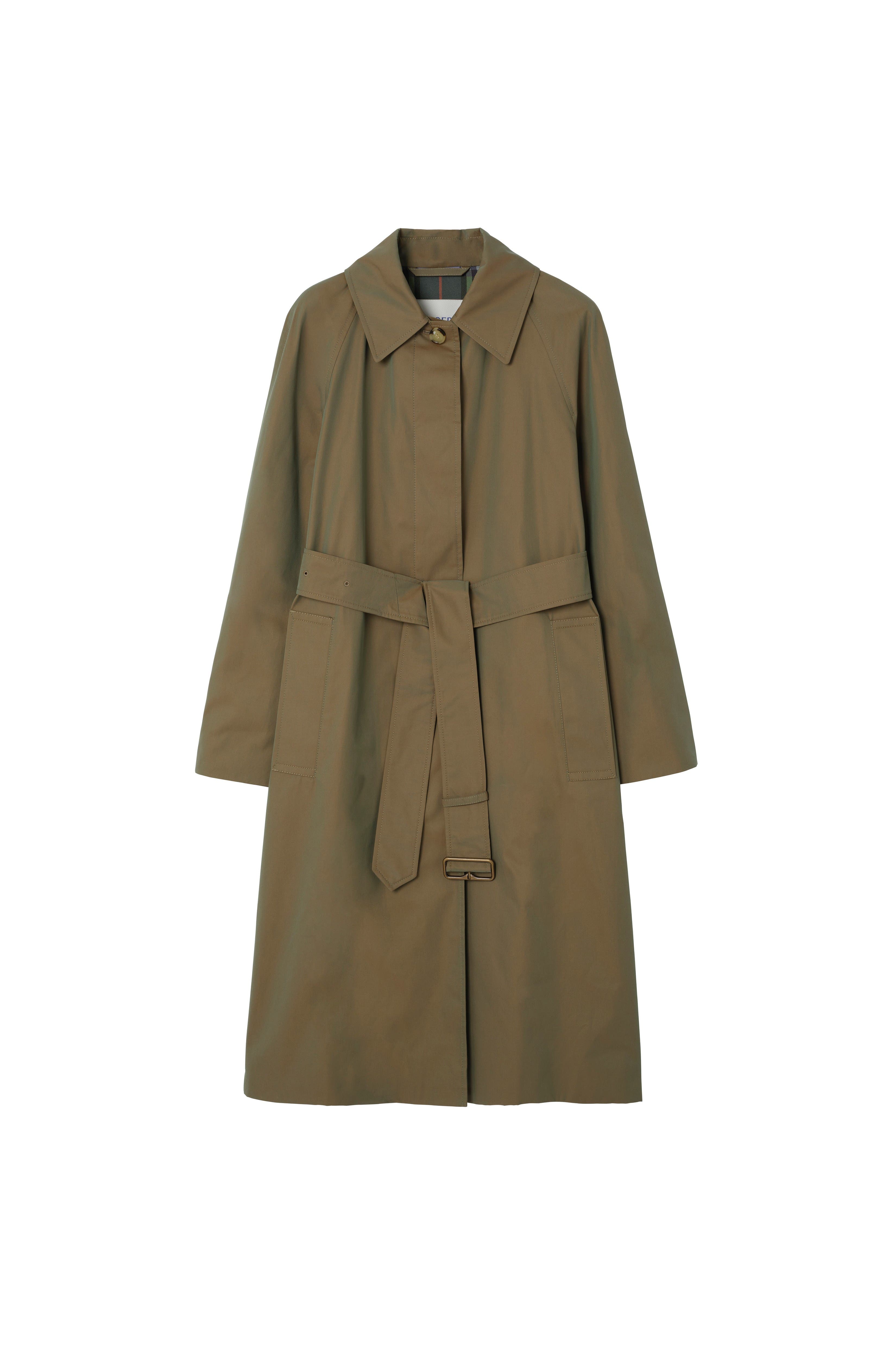 Long Gabardine Car Coat - image 2