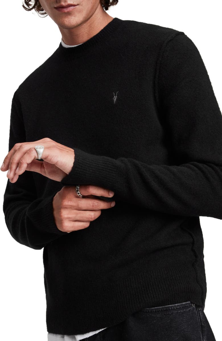 AllSaints Statten Crewneck Sweater, Alternate, color,