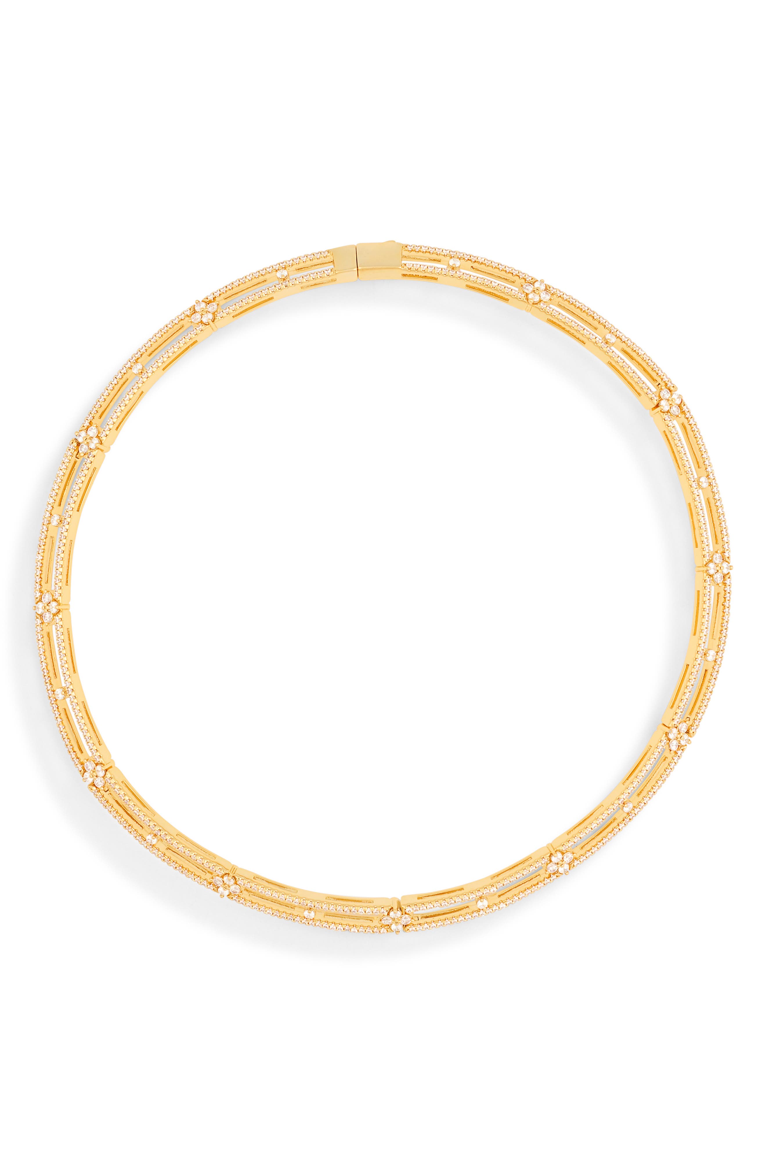 EYE CANDY LOS ANGELES Mireille CZ Choker Necklace