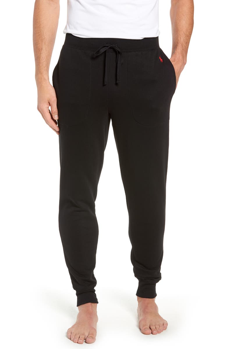 Polo Ralph Lauren Brushed Jersey Cotton Blend Jogger Pants, Main, color, 