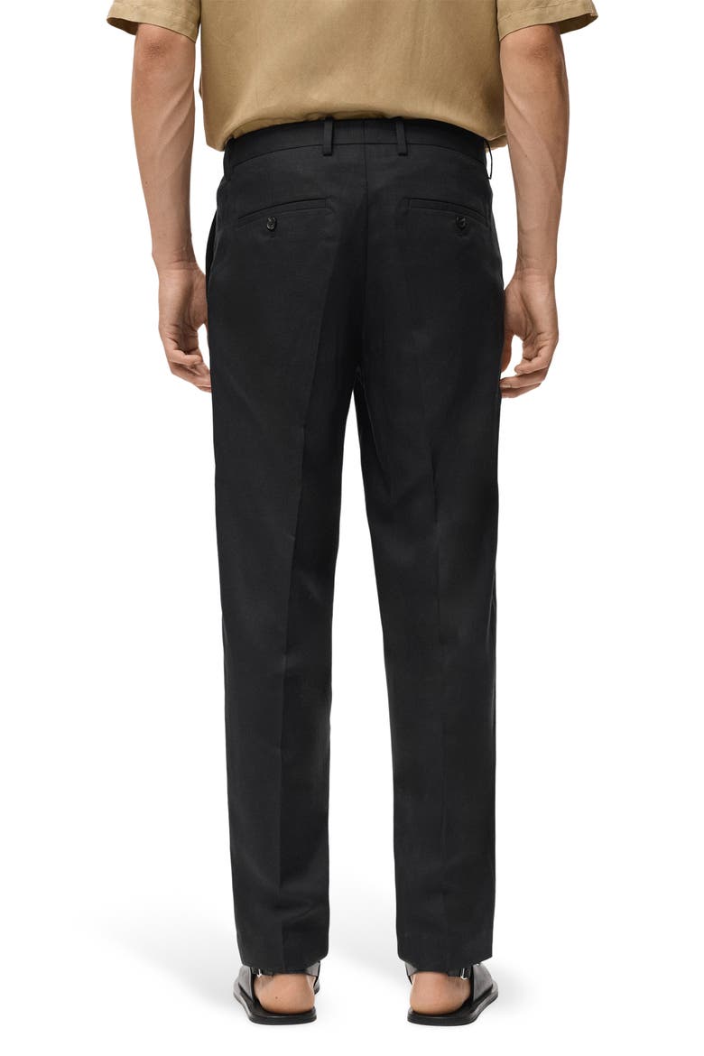 Straight Leg Pants, Alternate, color, BLACK