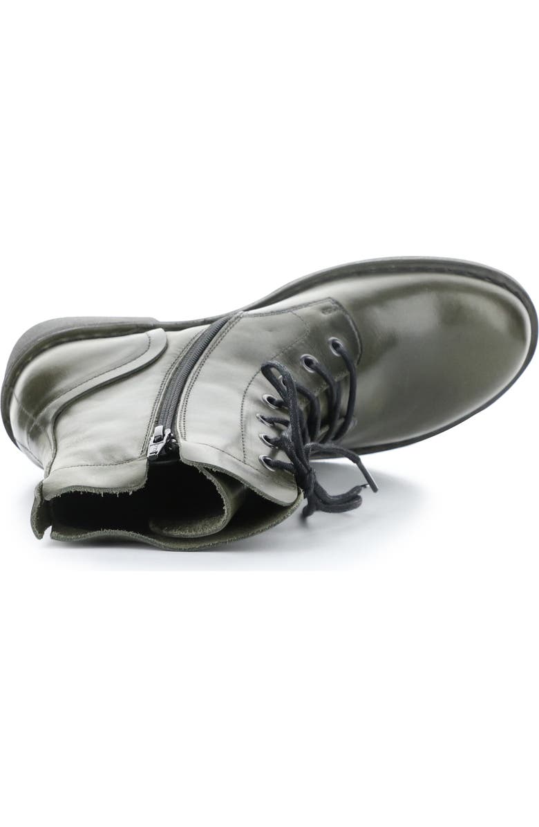 Fly London Milu Lace-Up Leather Boot, Alternate, color, Diesel Rug