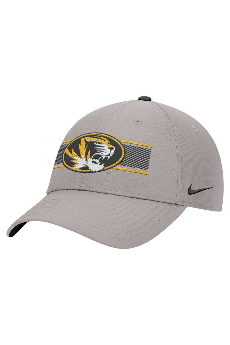 Men's Nike Gray Missouri Tigers Ripstop Dri-FIT Adjustable Hat, Main, color, Gray