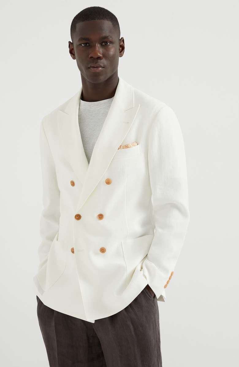 Brunello Cucinelli Uconstructed blazer, Alternate, color, 