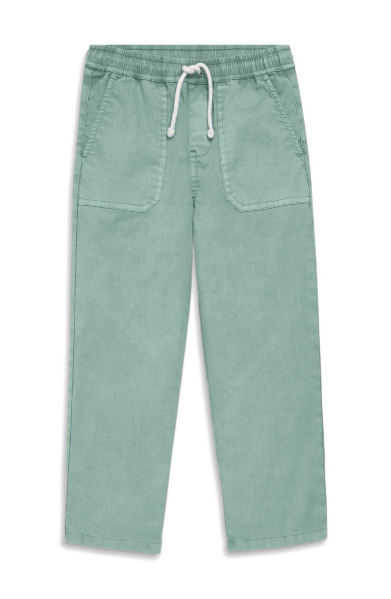 Primary Kids Garment Dyed Stretch Chino Pocket Pant, Alternate, color, Garment Dye Cactus
