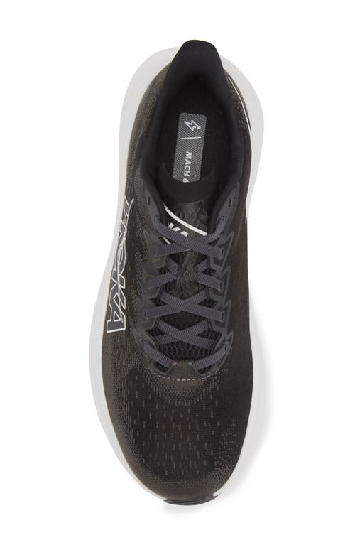 Hoka Mach 6 Running Shoe In Black