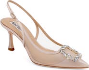 Badgley Mischka Collection Yuta Pointed Toe Slingback Pump