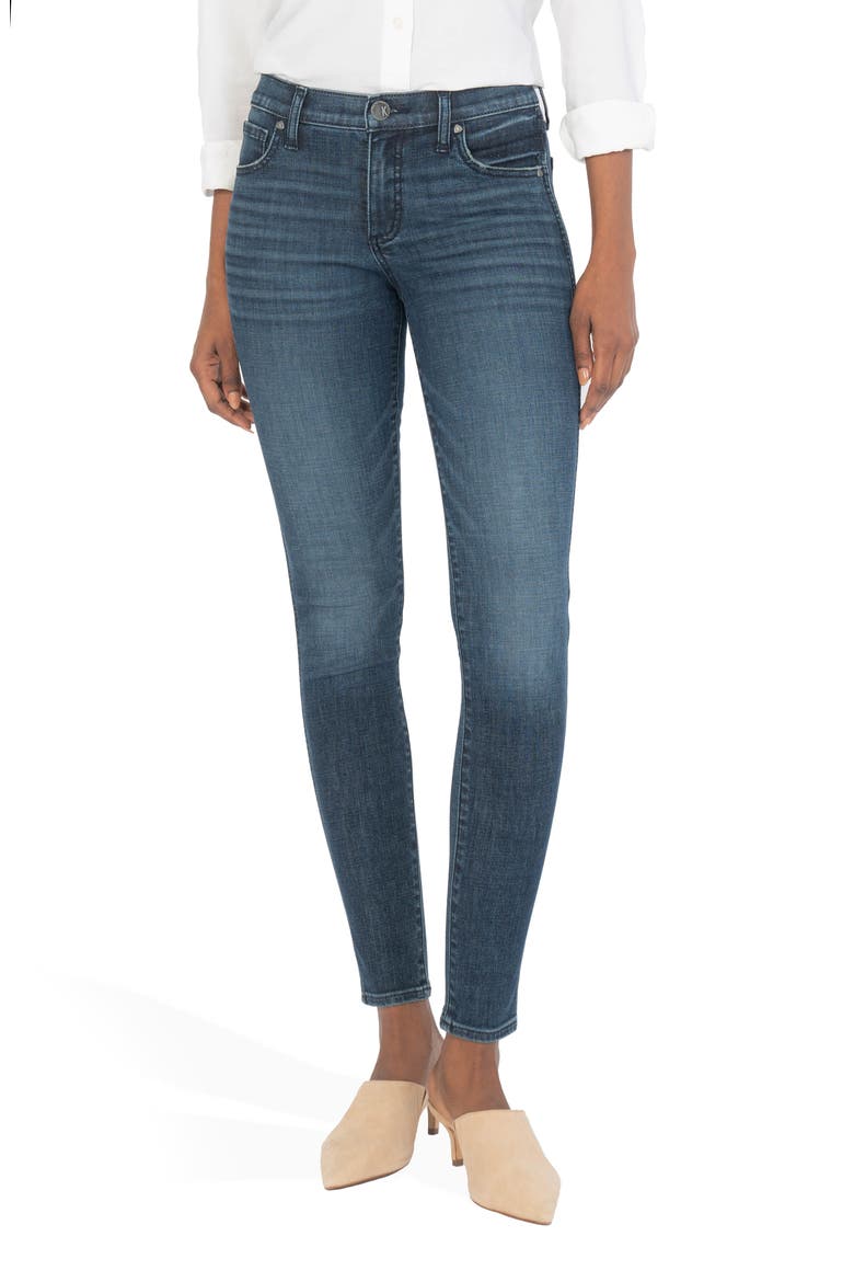 Mia High Waist Skinny Jeans, Main, color, BENEFICIARY