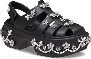 CROCS x Simone Rocha Stomp Platform Fisherman Sandal (Women