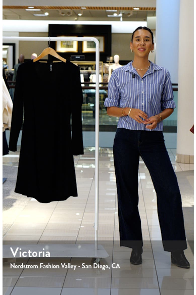Long Sleeve A-Line Dress video
