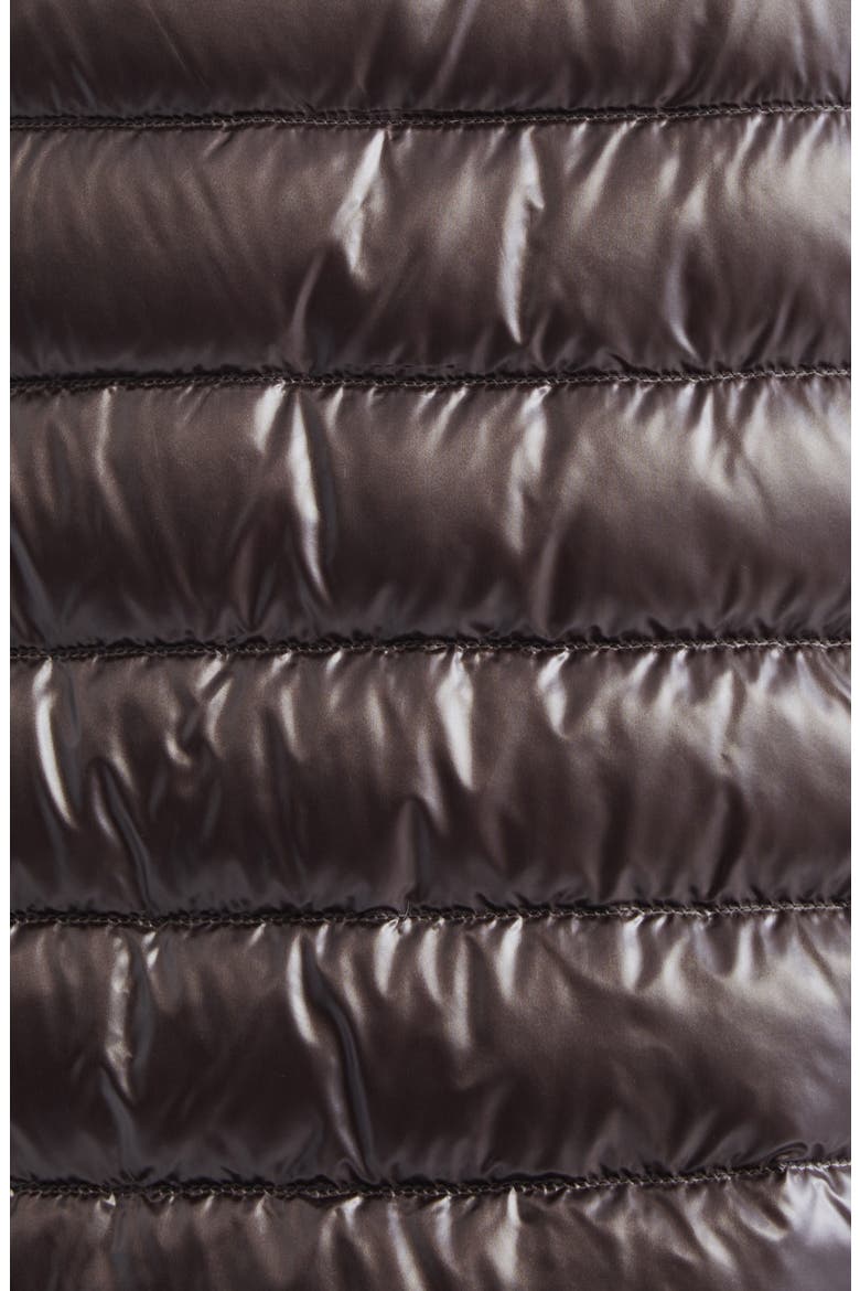 Sofia Iconic Down Crop Puffer Jacket, Alternate, color, CHOCOLATE