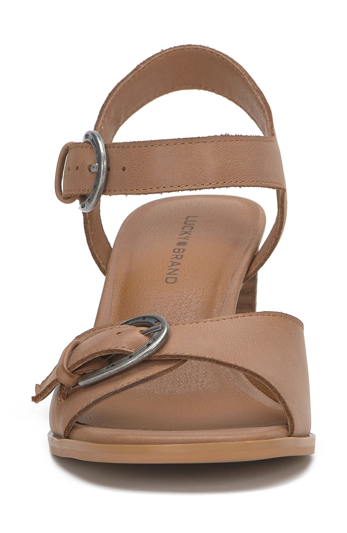 Luseal Ankle Strap Sandal, Alternate, color, ADOBE BROWN SUMHAZ