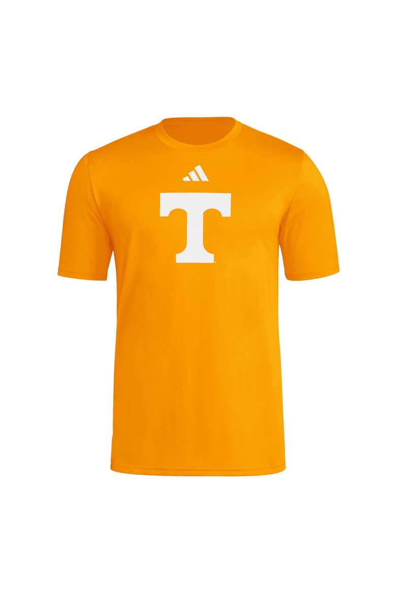 Men's adidas  Tennessee Orange Tennessee Volunteers Primary Logo Poly T-Shirt, Alternate, color, Tennessee Orange