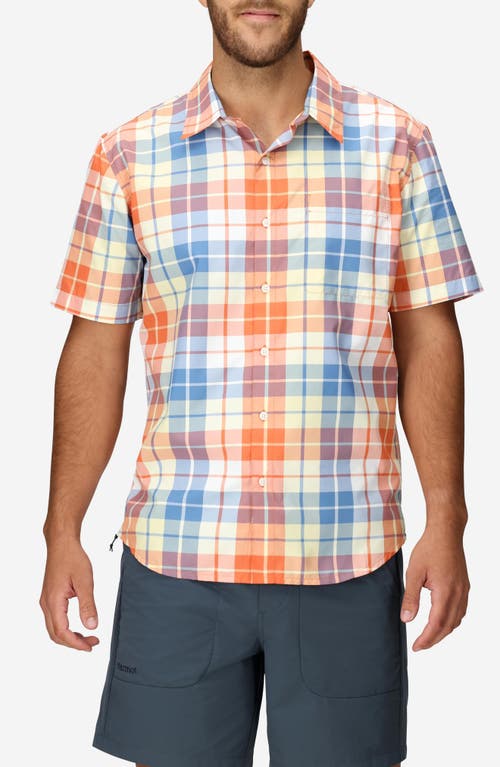 Marmot Airexchange Upf Short Sleeve Button-up Shirt