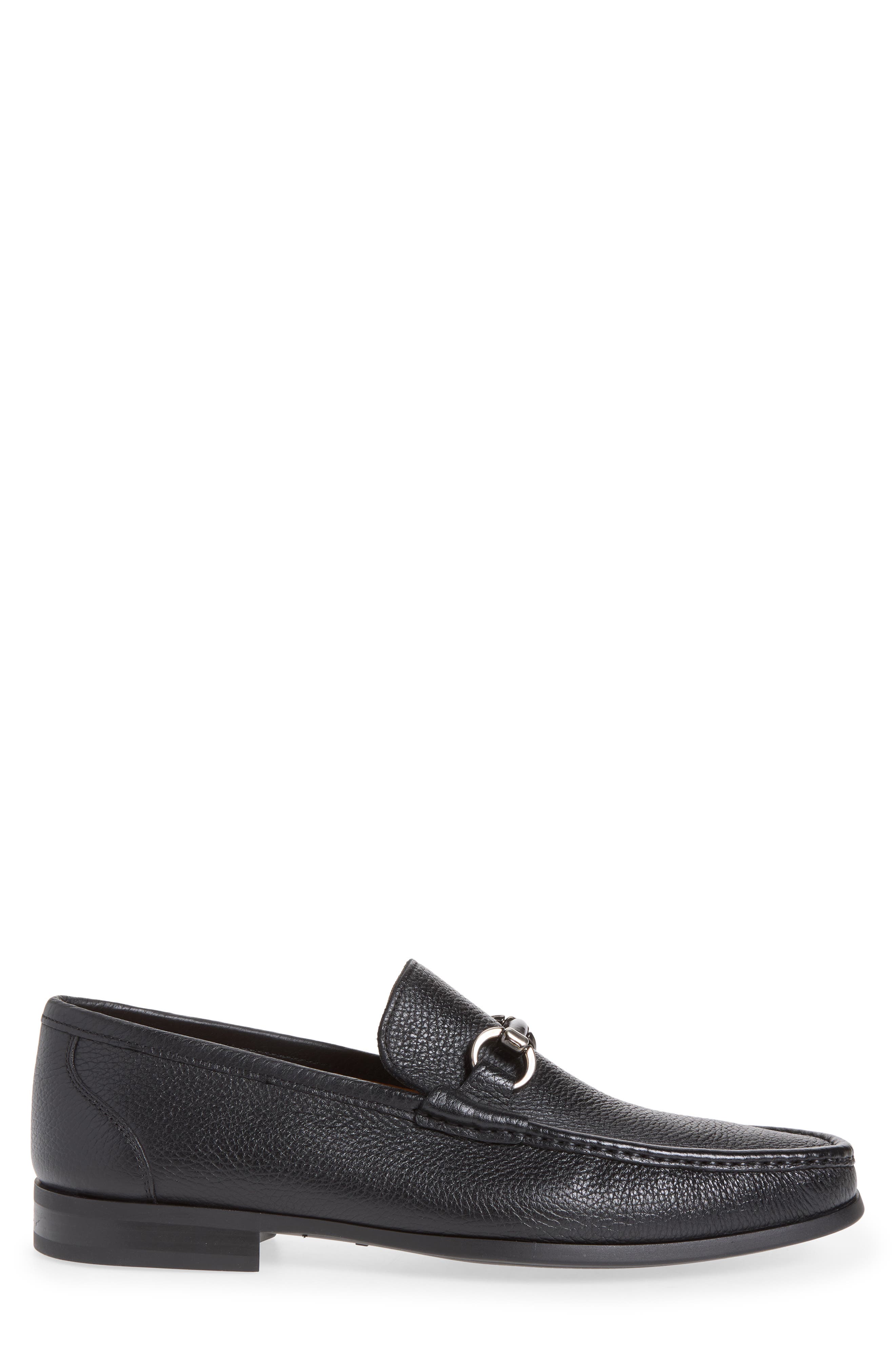 Geneva Bit Loafer, Alternate, color, BLACK TEXTURE