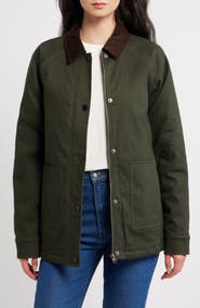 Thread & Supply Stretch Cotton Twill Chore Coat