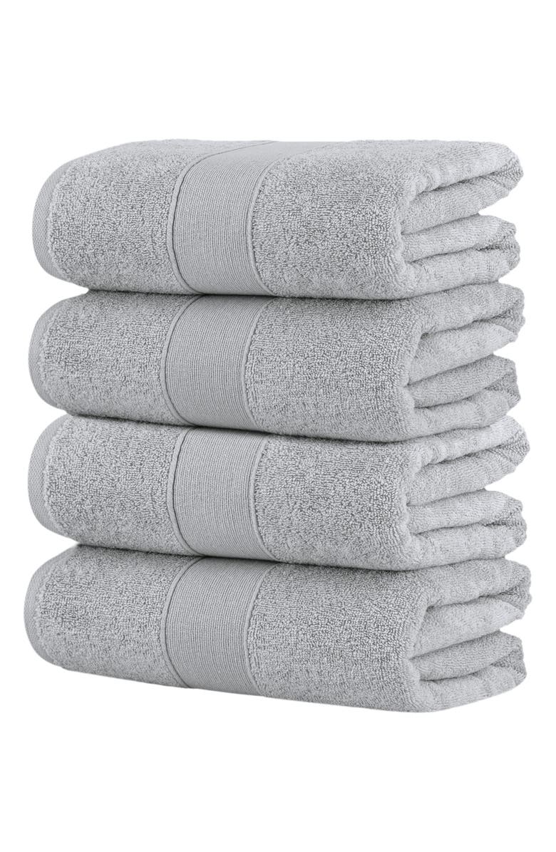 CHIC Turkish Cotton 4-Piece Bath Towel Set, Alternate, color, 