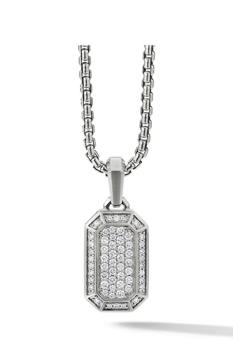 David Yurman Pavé Diamond Pendant, Main, color,