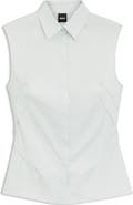 BOSS Burbella Darted Sleeveless Top