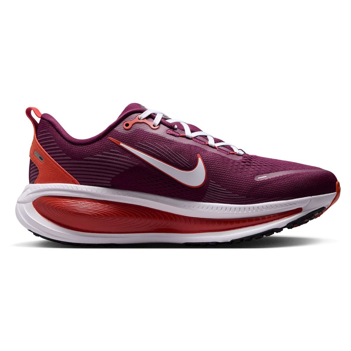 Men's Nike Virginia Tech Hokies Vomero 18 Running Shoes, Alternate, color, Maroon