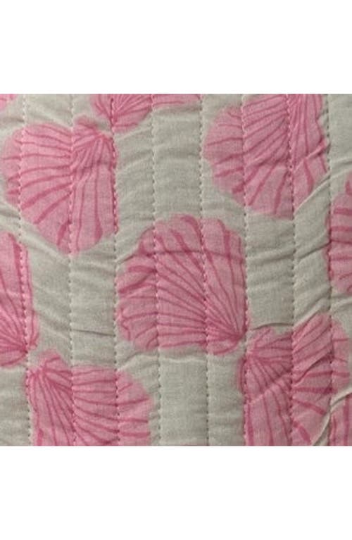 Mer St. Barth La Plage Ruffle Pouch In Pink