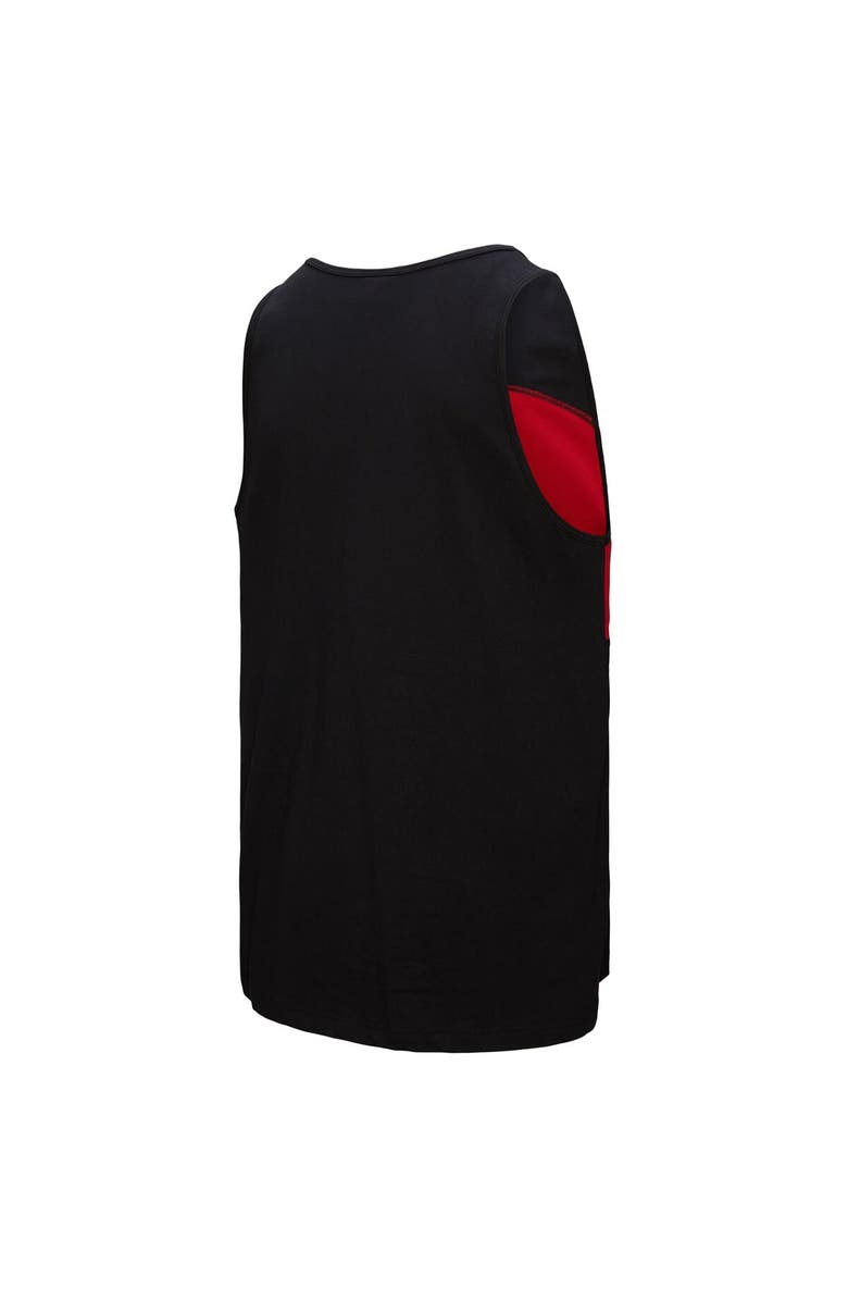 Mitchell & Ness Men's Mitchell & Ness Black Kansas City Chiefs Retro Colorblock Tank Top, Alternate, color, Black