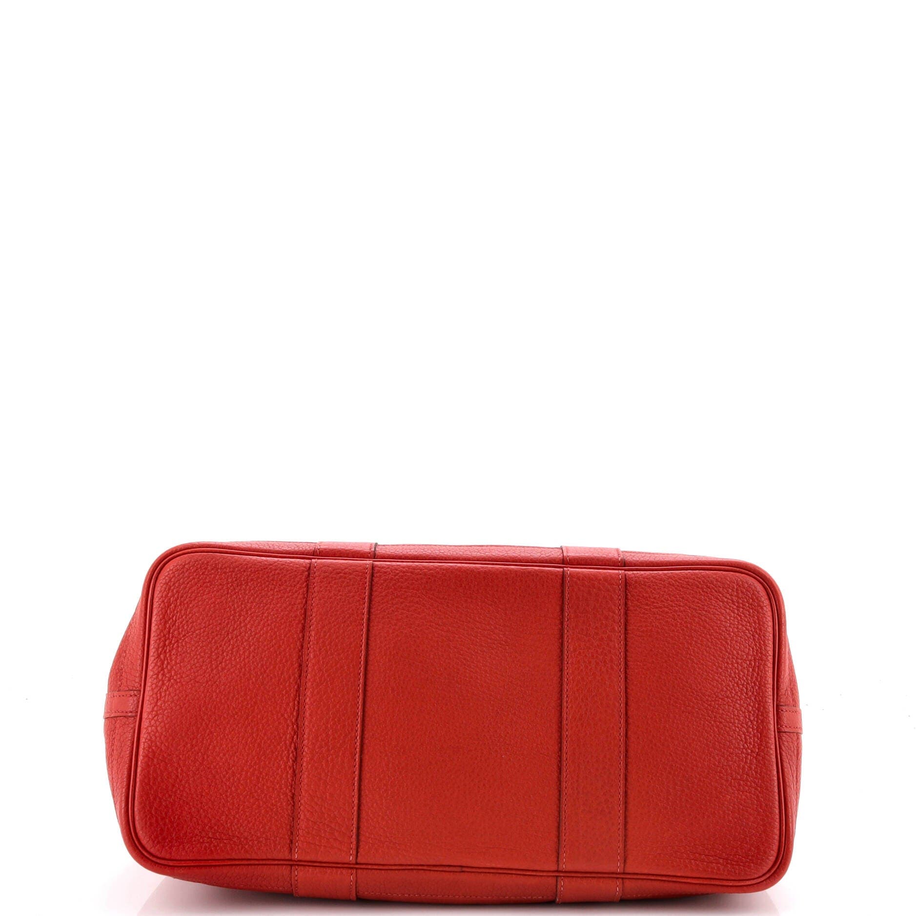 Garden Party Tote Leather 36, Alternate, color, Red