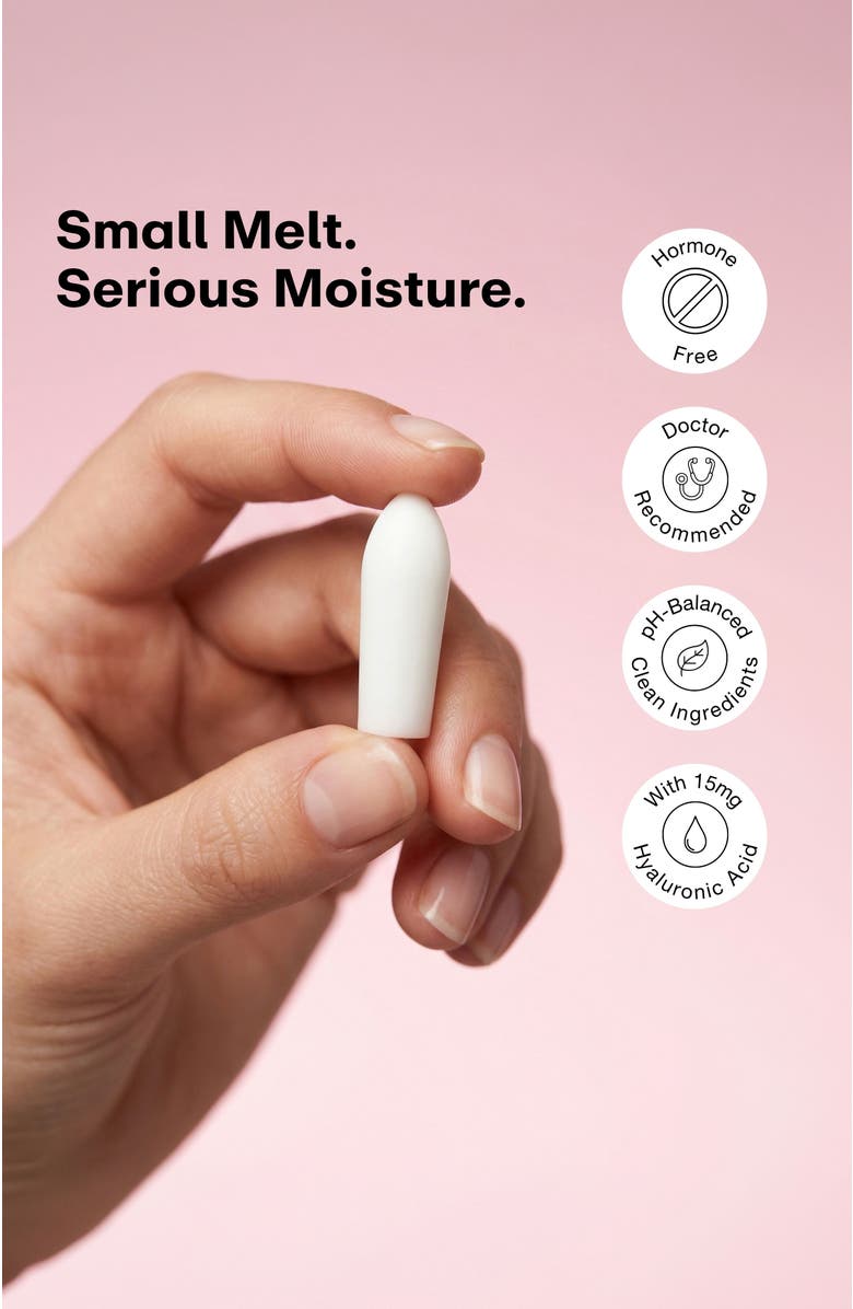 Joylux reliefHER Vaginal Hydration Melts, 10 pack, Alternate, color, NO COLOR