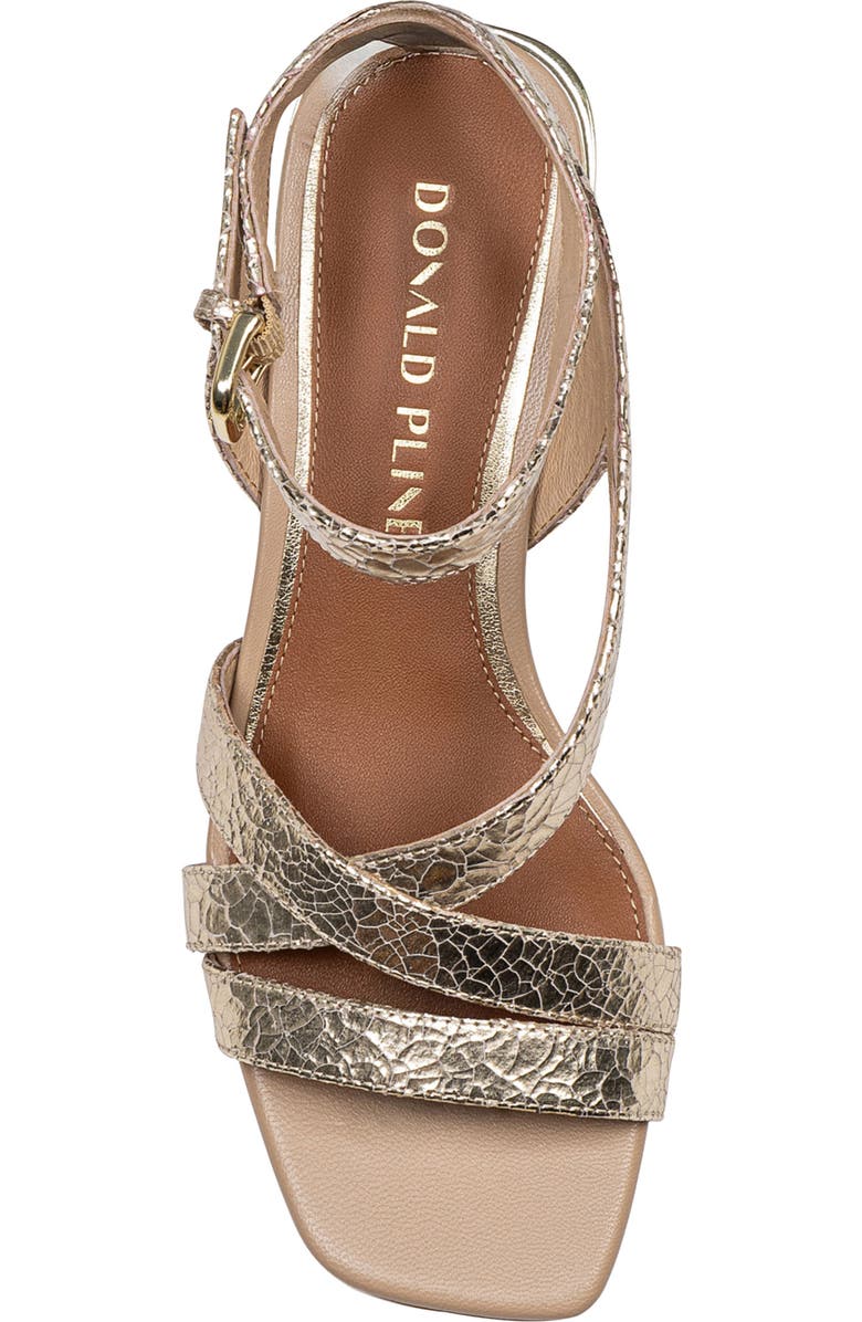 Donald Pliner Frannie Ankle Strap Sandal, Alternate, color, Platino