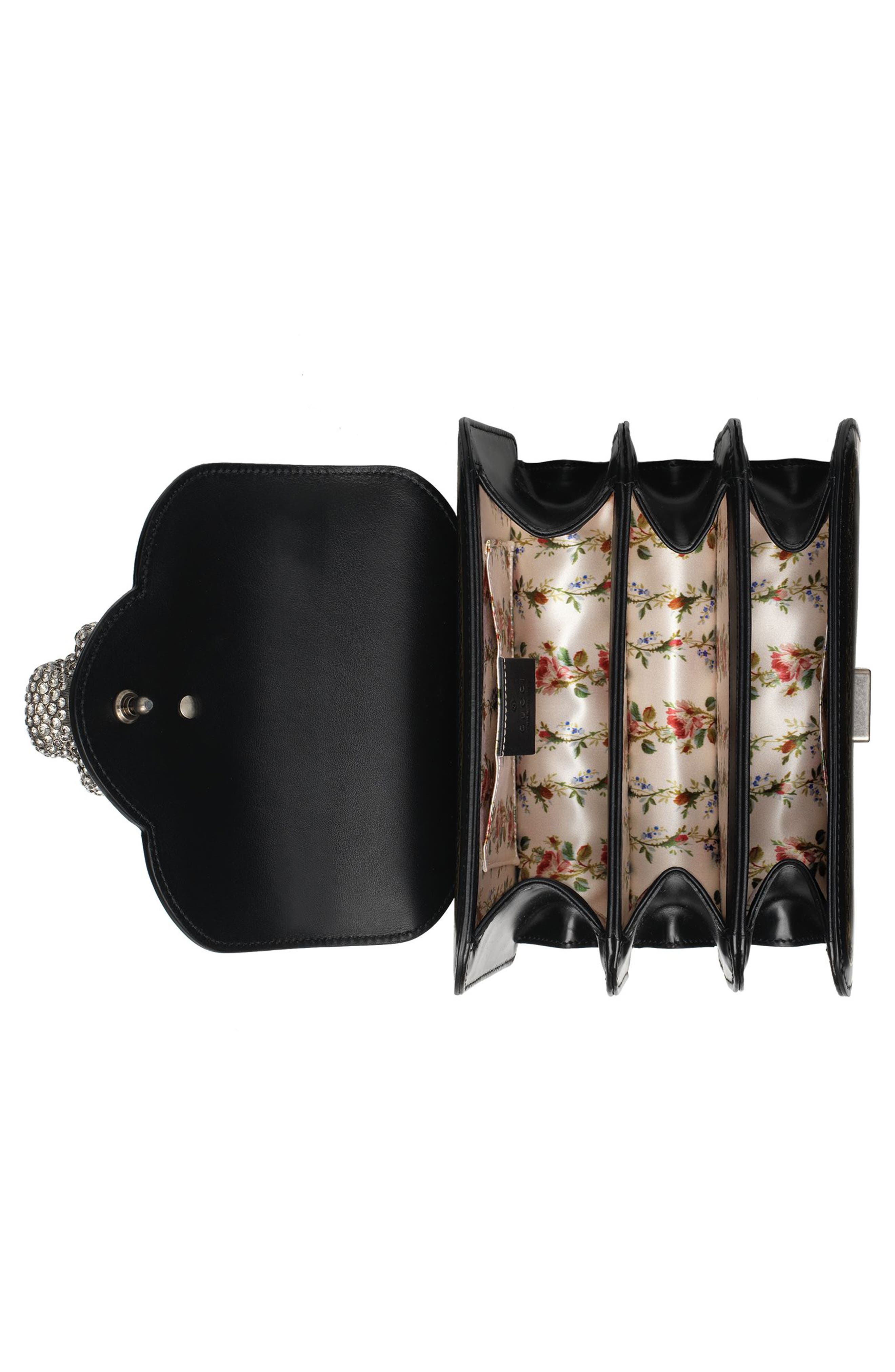 Gucci Mini Thiara Top Handle Leather Satchel, Alternate, color, 