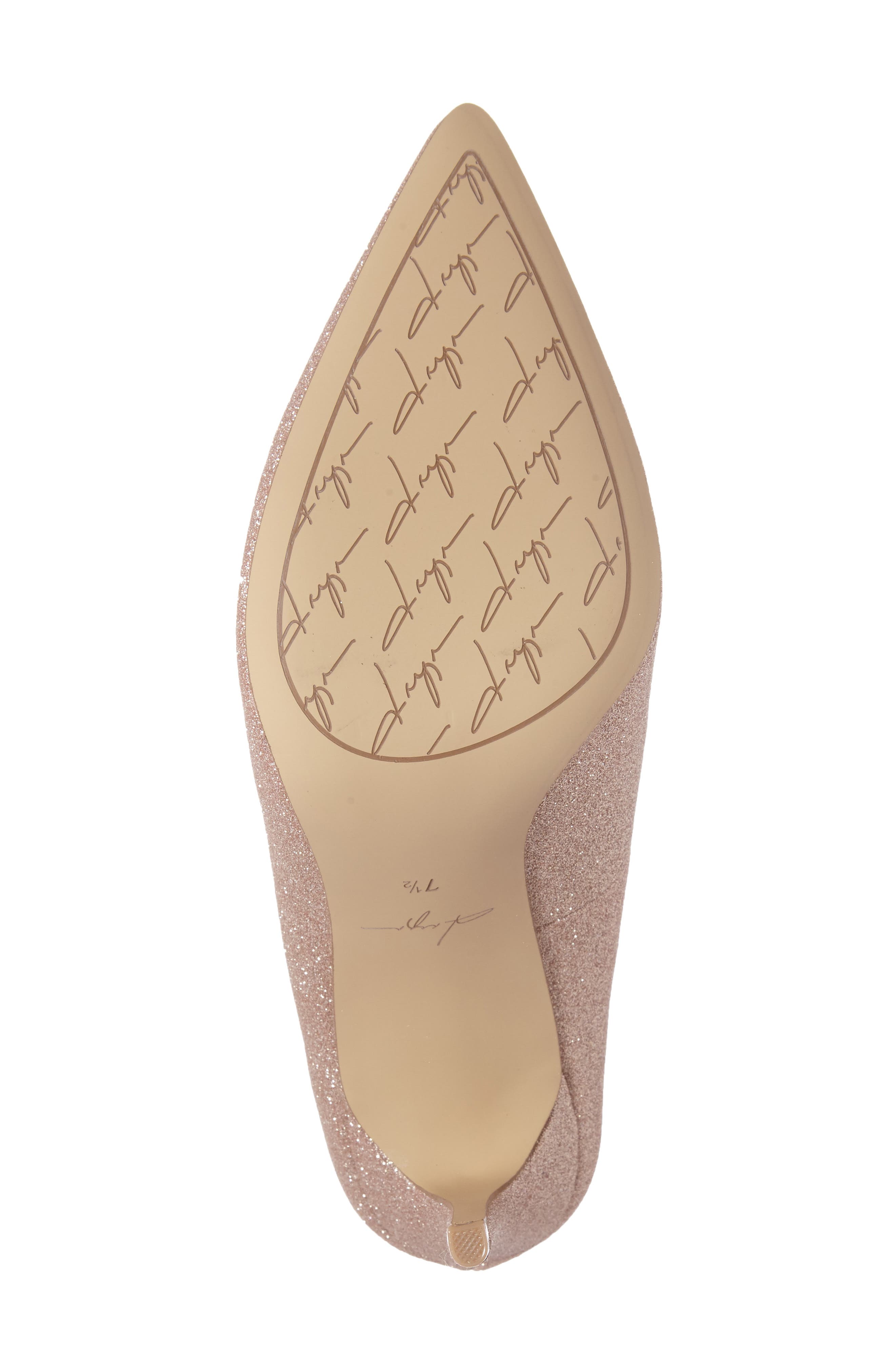 by Zendaya Kyle II Pointy Toe Pump, Alternate, color, ROSE GOLD